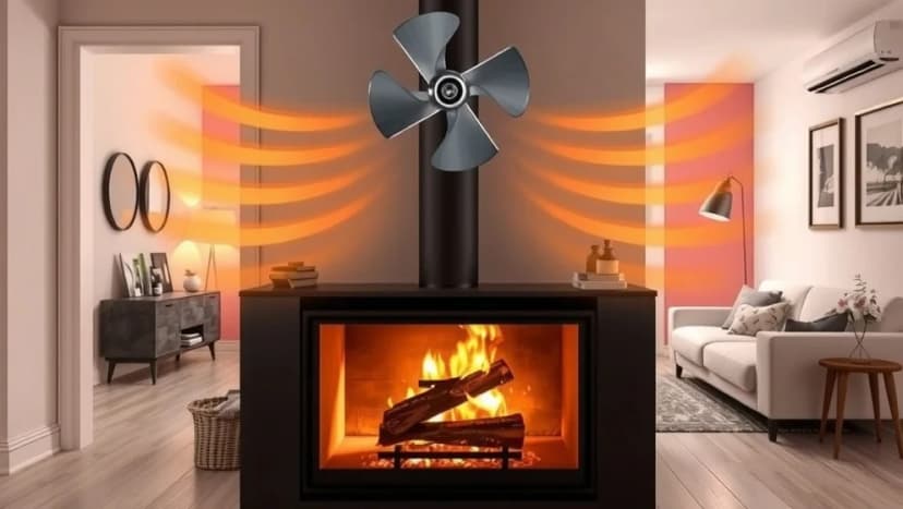 Fläkt till kamin gör verklig skillnad