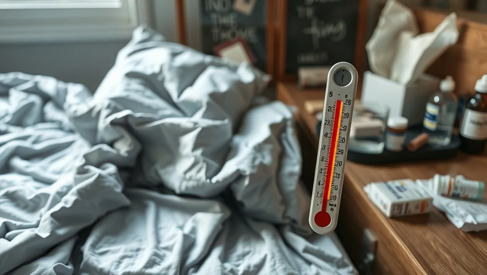 Hur länge har man feber vid influensa