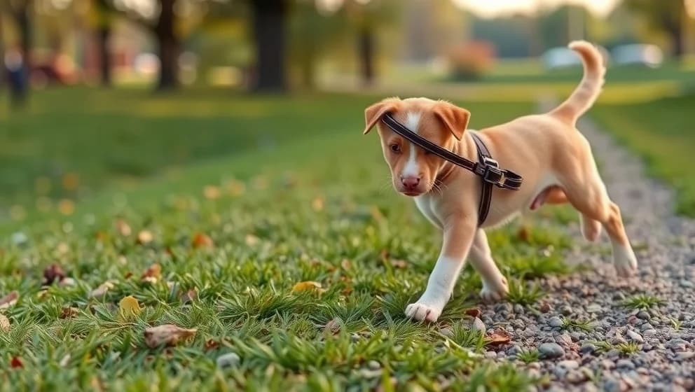 Hur långt kan en 5 månaders valp gå