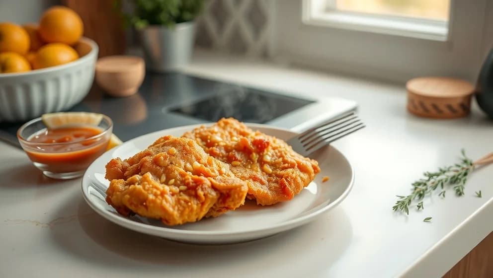 Hur man gör perfekt stekt kyckling i panika