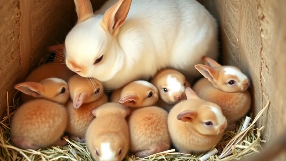 Hur många kaninungar kan en kanin få