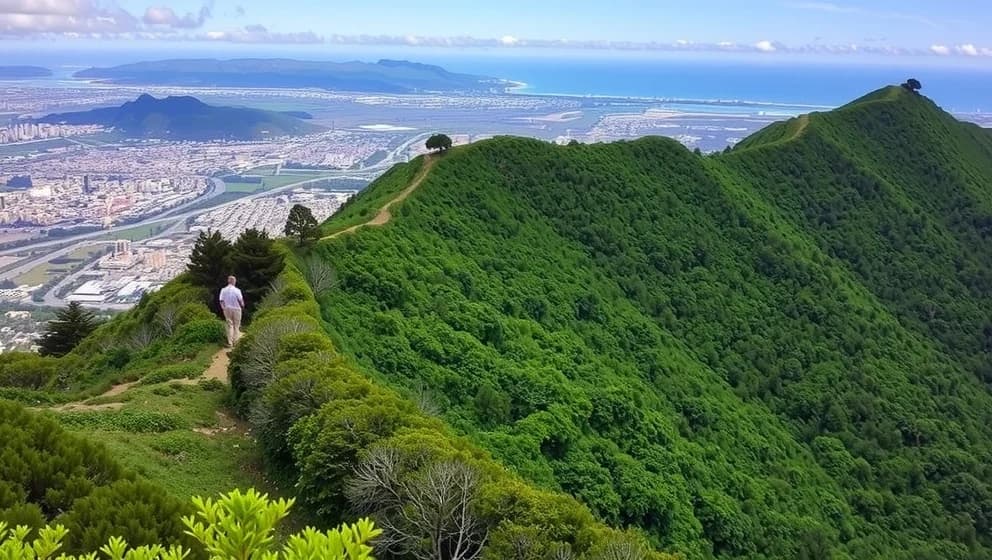 Södra Berget Sundsvall - naturskön utsiktspunkt