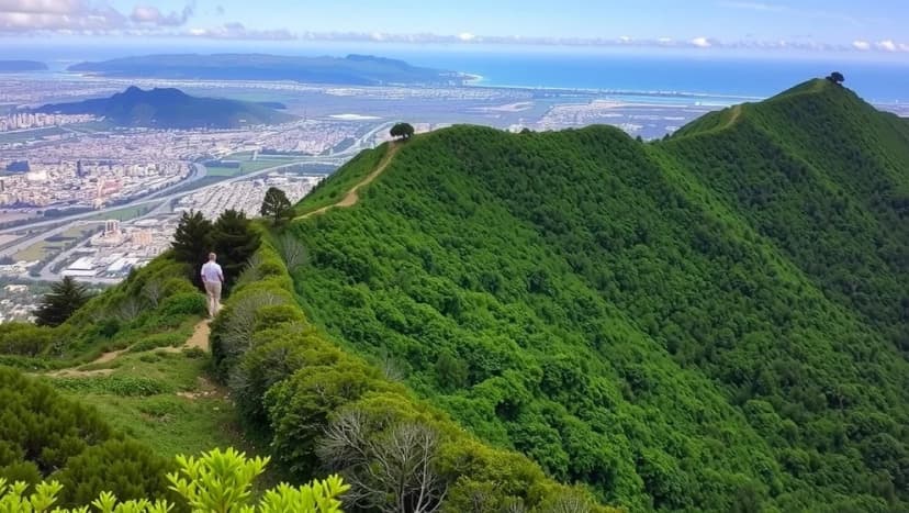 Södra Berget Sundsvall - naturskön utsiktspunkt