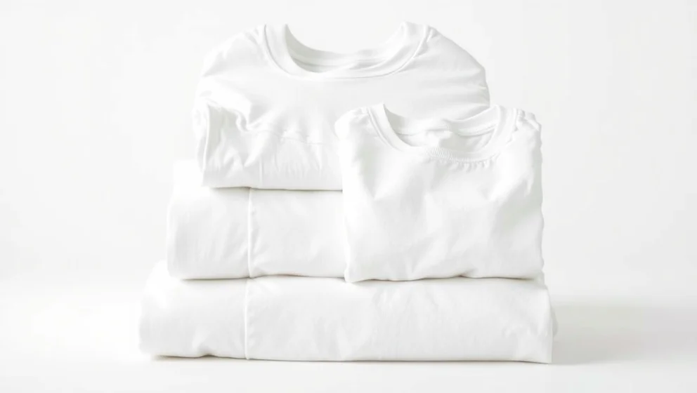 Vit t-shirt herr 3-pack för vardagen